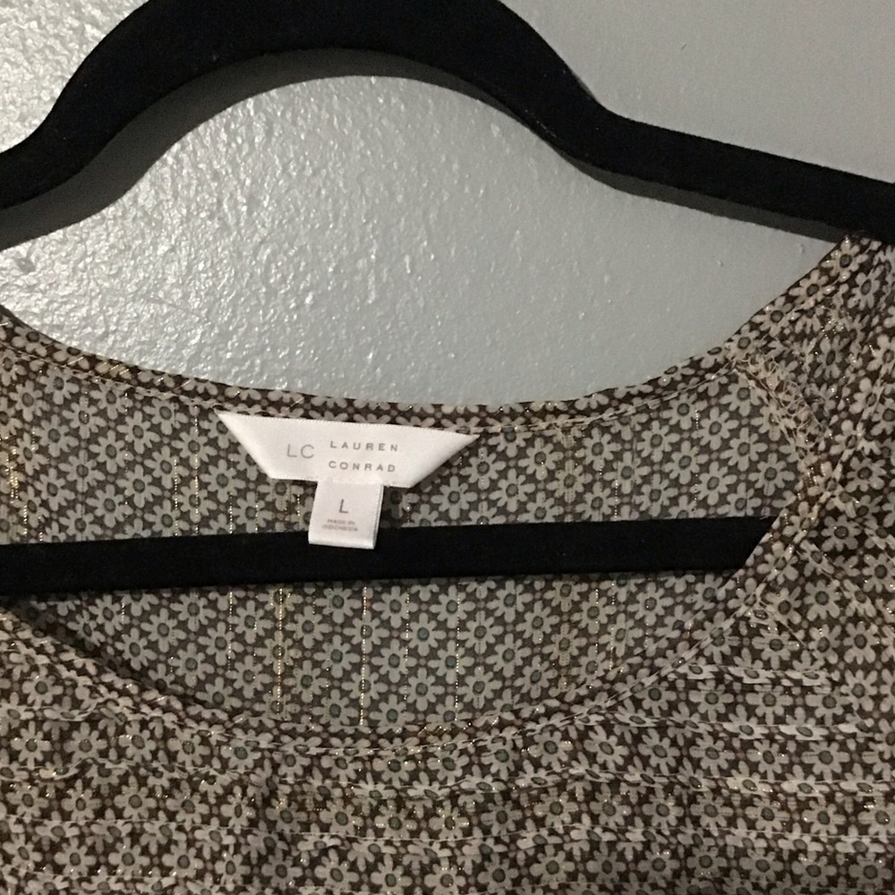 Lauren Conrad Floral Blouse